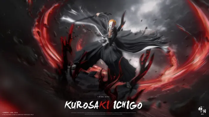 Myth Studio - Kurosaki ichigo Hollowfication Bleach Statue 