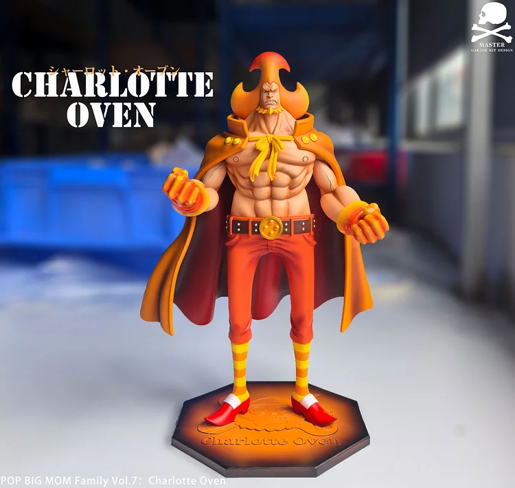 Master Studio - One Piece Big Mom Pirates #7 Charlotte Oven Statue(GK)