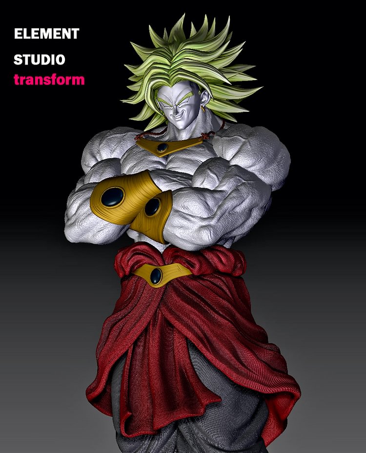 ELEMENT Studio - Dragon Ball Hold chest Broly 1/6 Statue(GK)