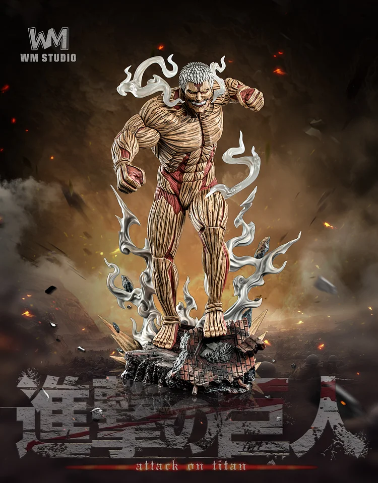 WM Studio - Attack on Titan The Armored Titan Reiner Braun Statue(GK)