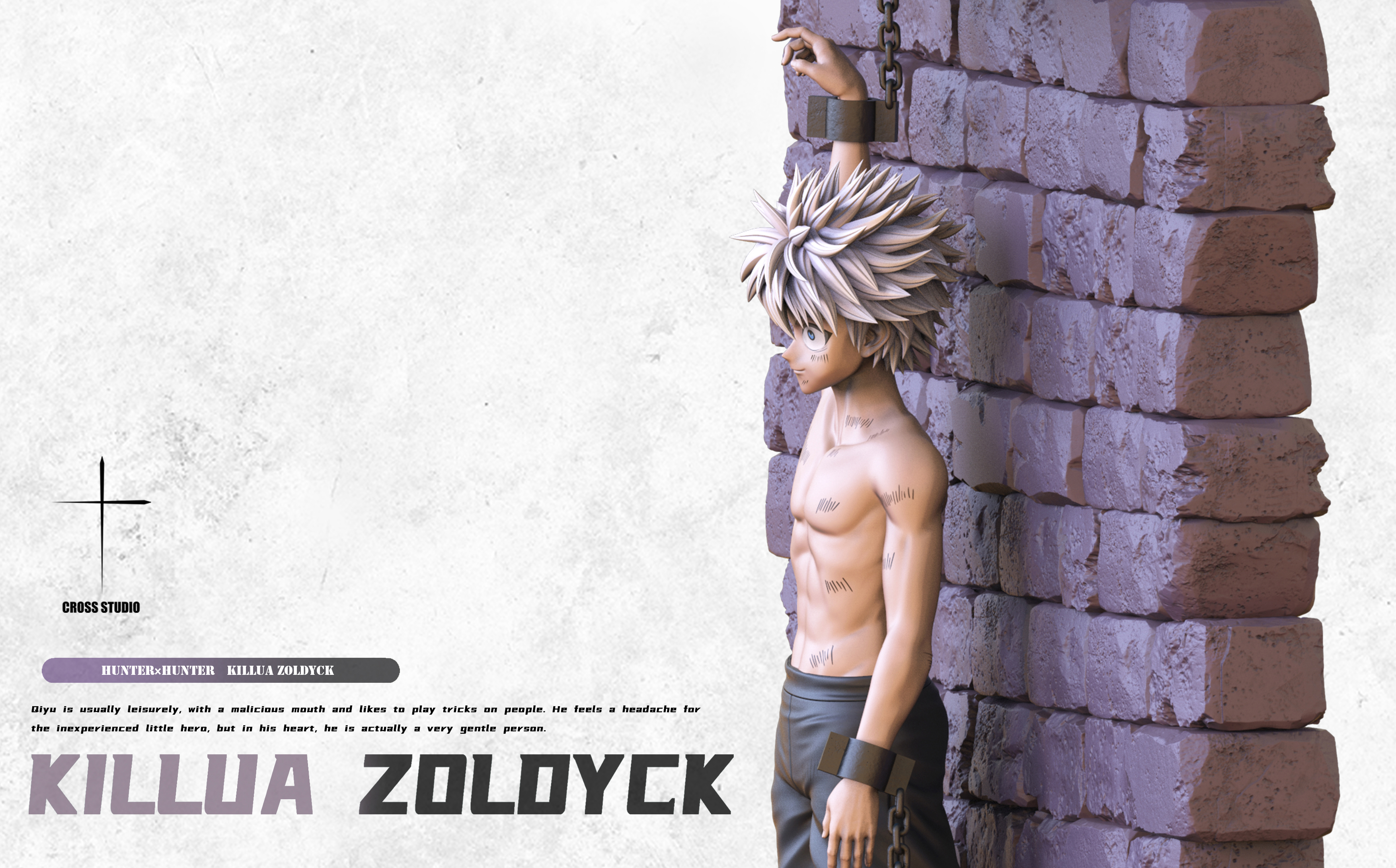 Cross Studio - Hunter x Hunter Hanging and beating Killua Statue(GK)