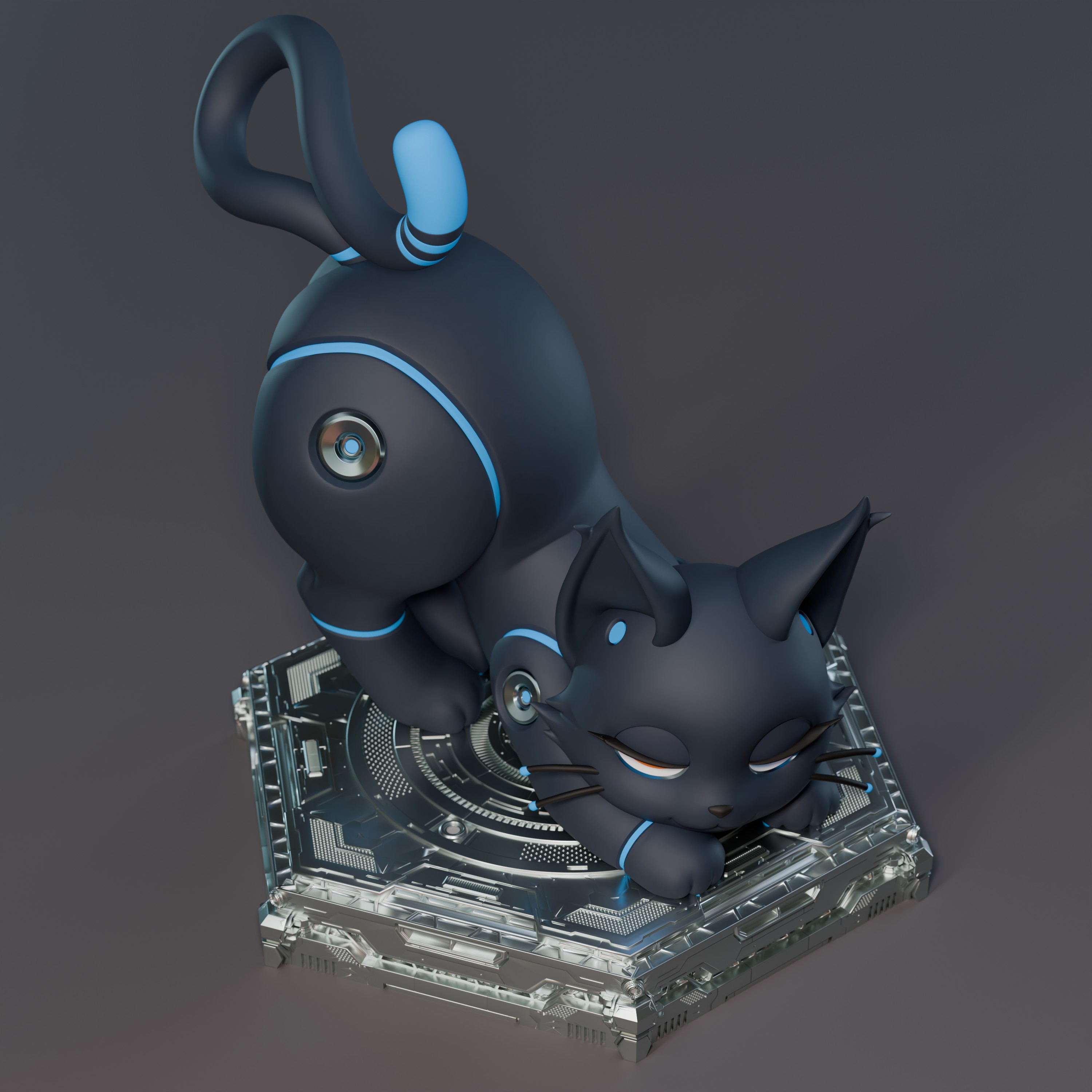 Spirit Demon Studio - Hi-Fi Rush Furry Series Doraemon 808 Statue(GK)