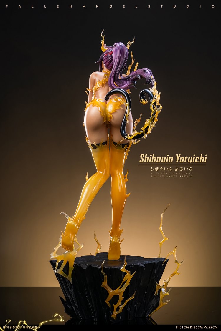IN Stock Fallen Angel Studio - Bleach: Thousand-Year Blood War Shihouin Yoruichi 1/4 Statue(GK) (Adult 18+)