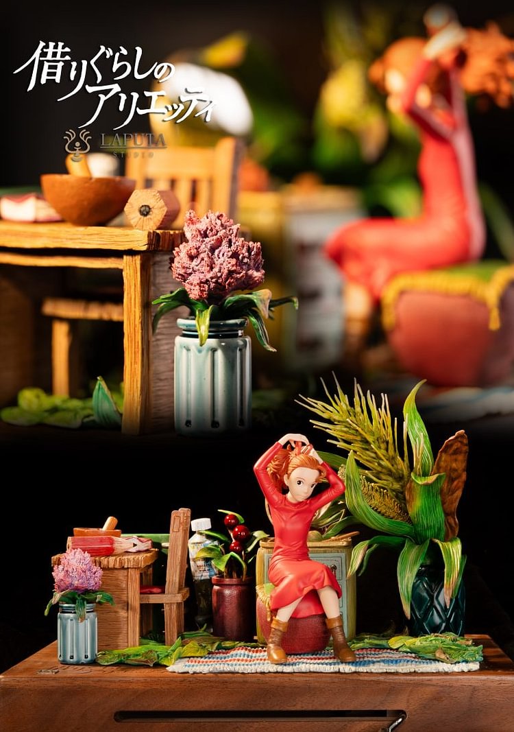 LAPUTA Studio - The Secret World of Arrietty Statue(GK)