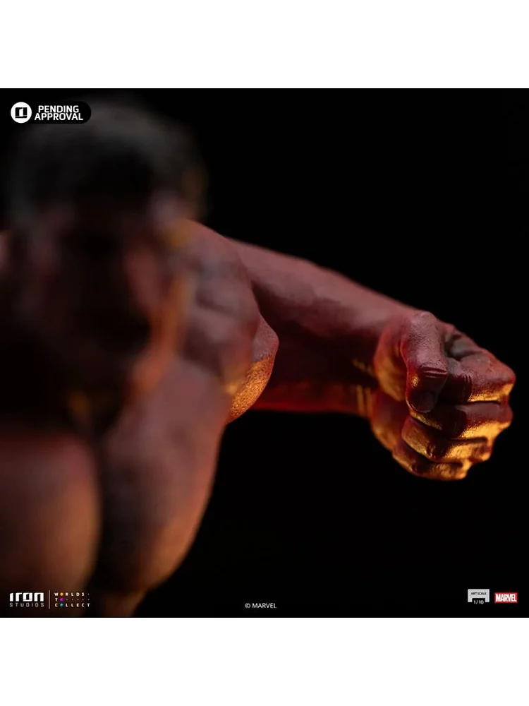 Iron Studio - Marvel Brave New World Art Scale 1/10 Statue Red Hulk (Licensed) Statue(GK)