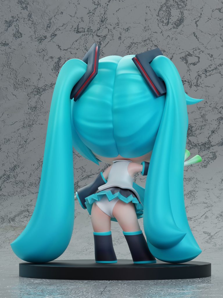 Chao She Studio - Project Sekai Green onion Hatsune Miku Statue(GK)