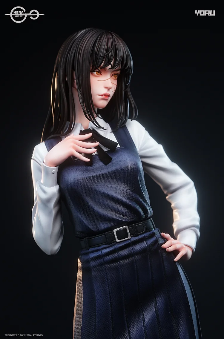 HeRa Studio - Chainsaw Man Asa Mitaka ＆ Yoru 1/4 Statue(GK)