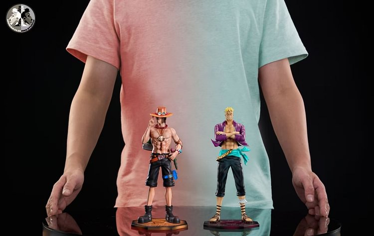 Clone Studio - One Piece Whitebeard Pirates Captain Series 015 Marco 016 Portgas D. Ace 1/6 Statue(GK)