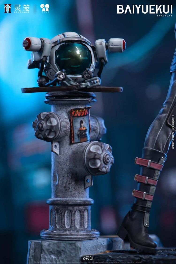 PPDF Studio - INCARNATION Bai Yuekui motorcycle suit (Licensed) 1/7 Statue(GK）