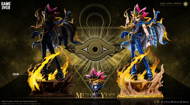Game Over Studio - Atem Dark Yugi Yu-Gi-Oh Statue 