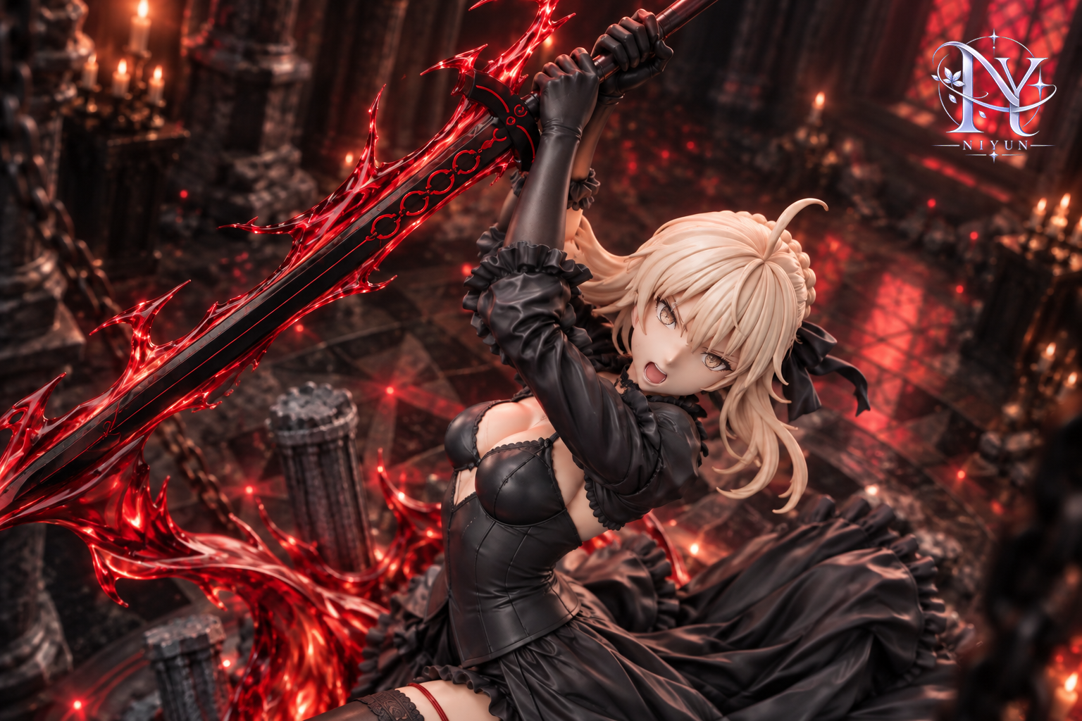 Ni Yun Studio Artoria Pendragon Dress Ver Fate Statue