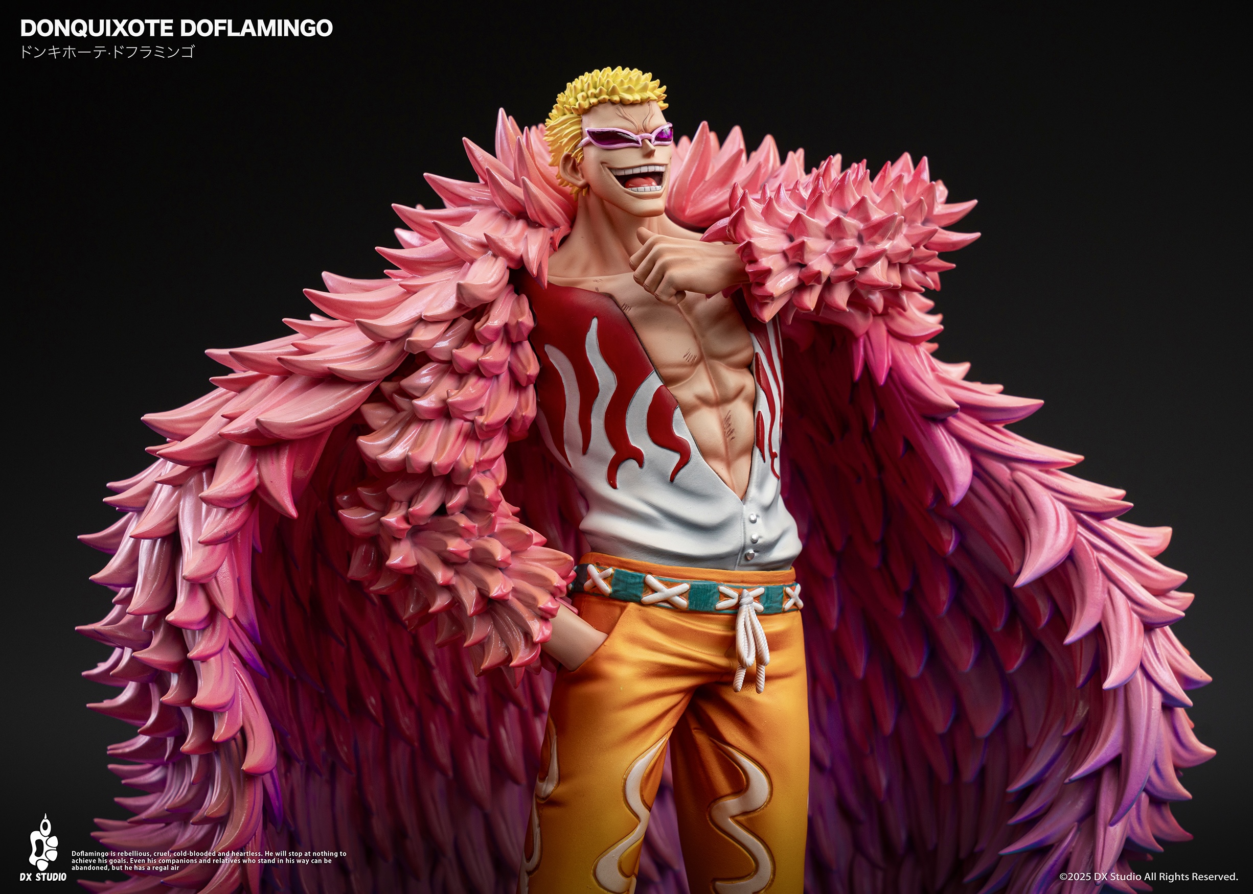DX Studio - One Piece Donquixote Doflamingo Statue(GK)