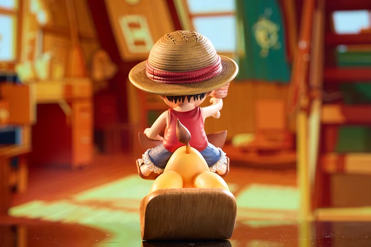 COCO Studio (One Piece) - One Piece Childhood Luffy Series #1 Chibi Monkey D. Luffy Statue(GK)