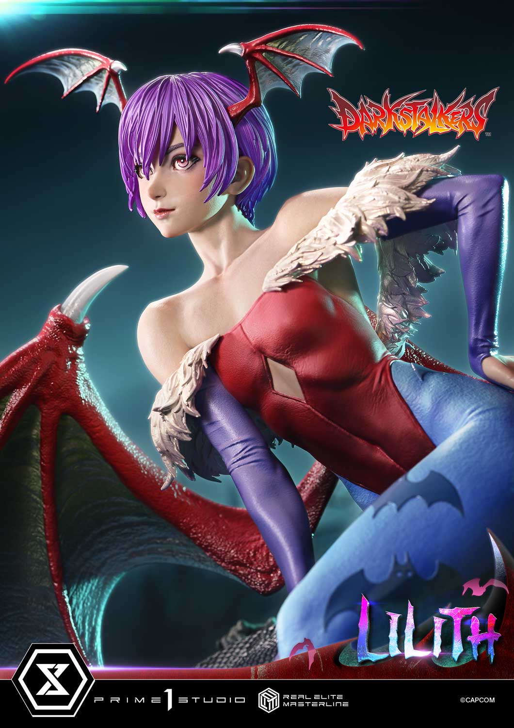 Prime 1 Studio - Real Elite Masterline Darkstalkers Lilith REMDKS-02 REMDKS-02S (Licensed) Action Figure