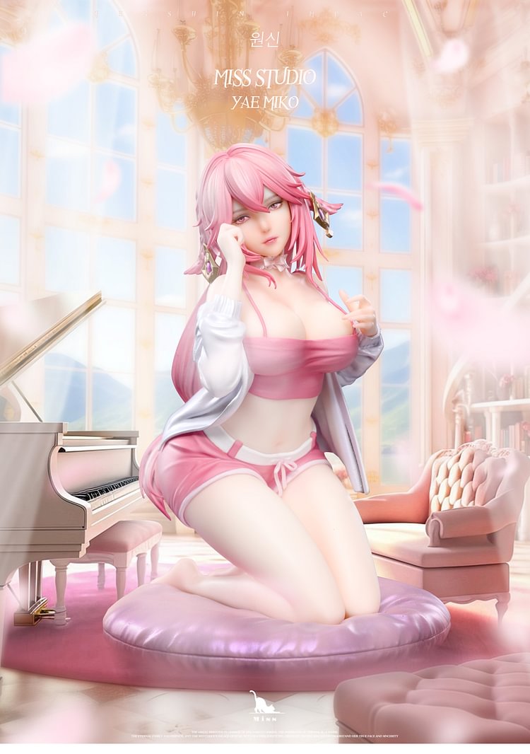 Miss Studio - Genshin Impact Realistic Style Home Leisure Yae miko Statue(GK)  (Adult 18+)-Statue Master