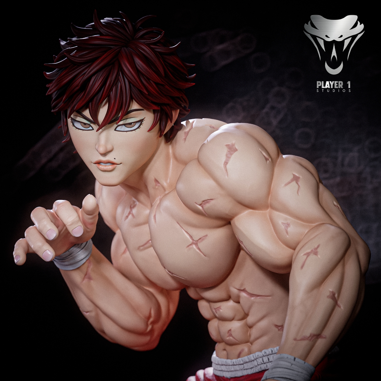 Player 1 Studio - Baki the Grappler Baki THE CHAMPION Baki Hanma