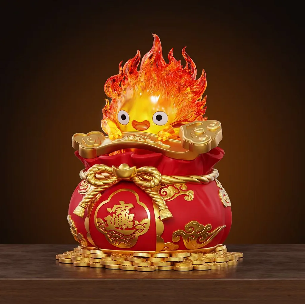 WAWA Studio - Lucky Charm Series Lucky Charm Calcifer Howl's Moving Castle Statue