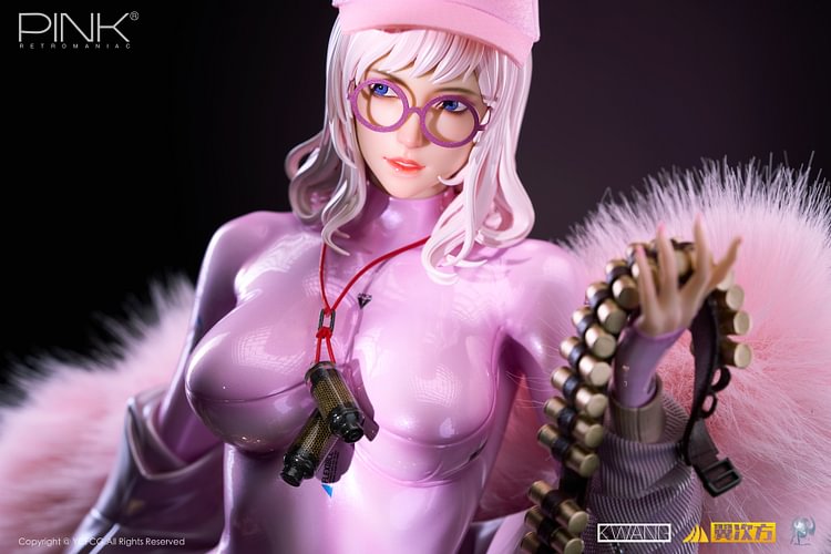 Yi Ci Fang & Polaris Studio - Original PINK with LED 1/4 Statue(GK)