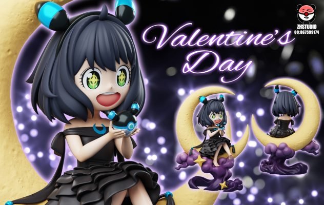 ZH Studio - Pokémon Series Anya Forger COS Umbreon Valentine's Day Limited Statue(GK）-Statue Master