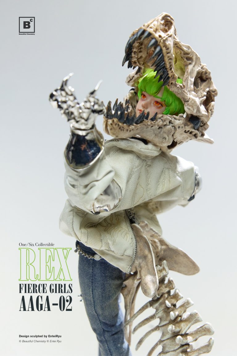 Beautiful Chemistry & Entei Ryu - Mercenary Gunner AAGA-02 REX FIERCE GIRLS UV202501 (Licensed) 1/6 Action Figure