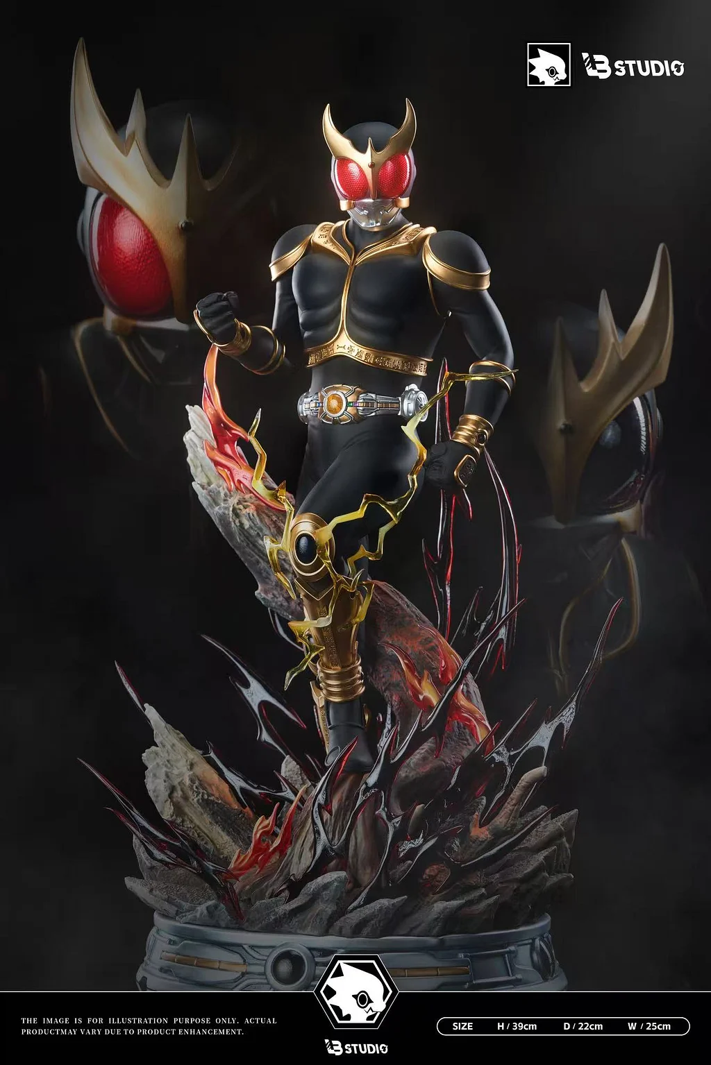 LB Studio - Kamen Rider Series Amazing Mighty Kuuga Statue 