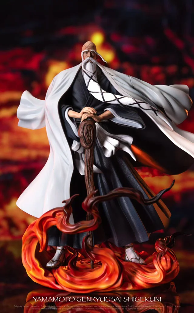HO Studio - BLEACH - Yamamoto Genryusai Shigekuni with LED 1/6 Statue(GK)