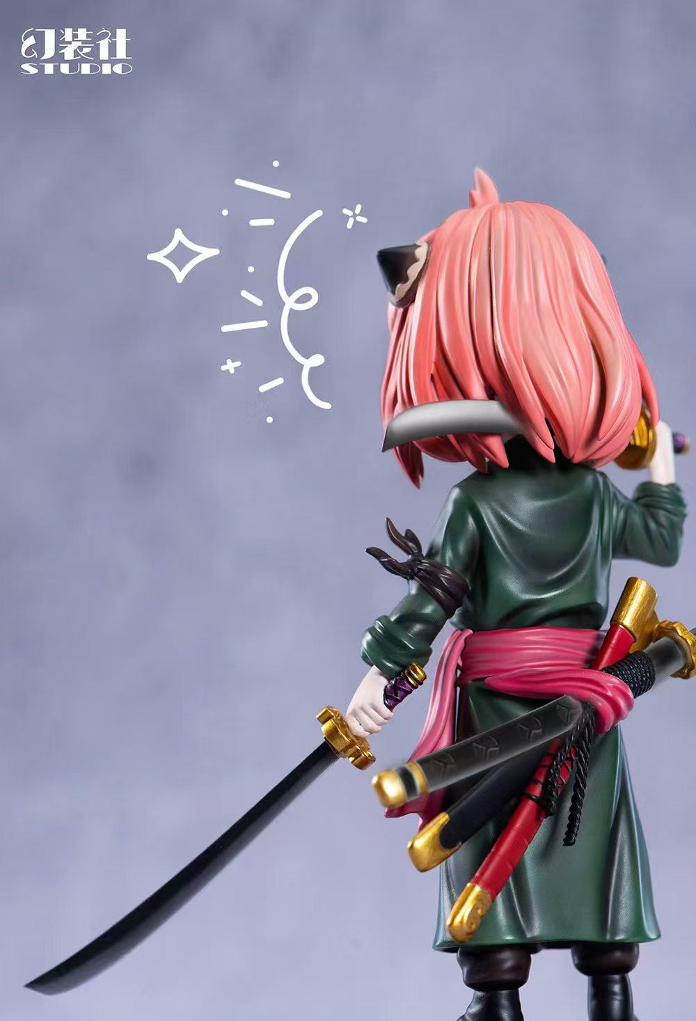 Huan Zhuang She Studio - Spy x Family Anya Forger COS Series #1 Anya Forger COS Roronoa Zoro Statue(GK）-Statue Master