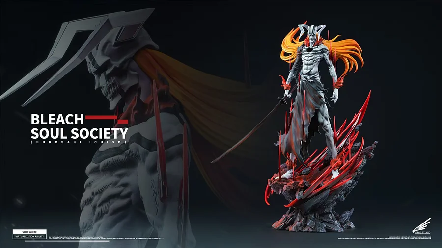 Time studio - Hollowfication Ichigo Kurosaki BLEACH Statue