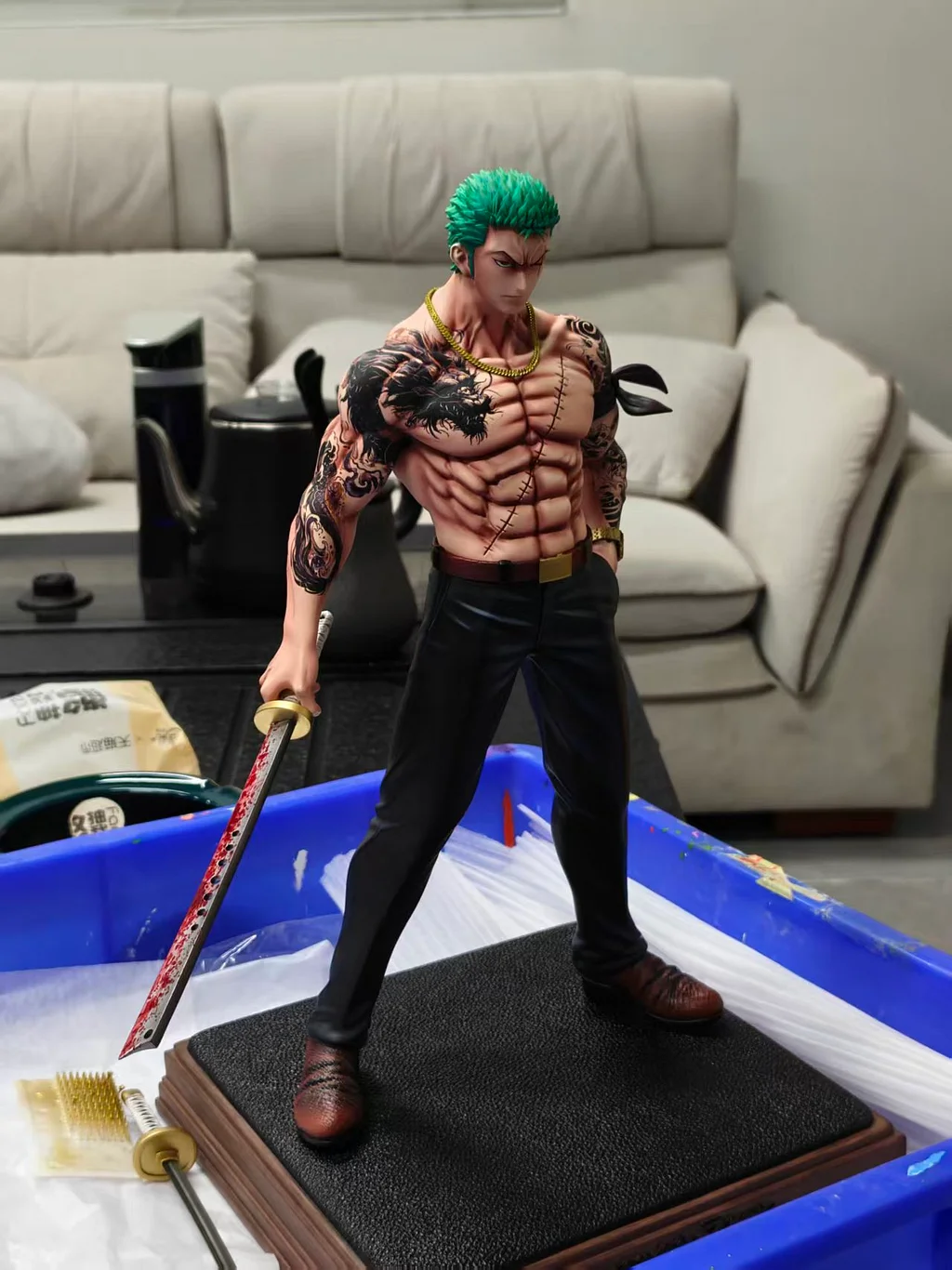 GP Studio - Teddyboy Series Nine Dragons Zoro One Piece Statue