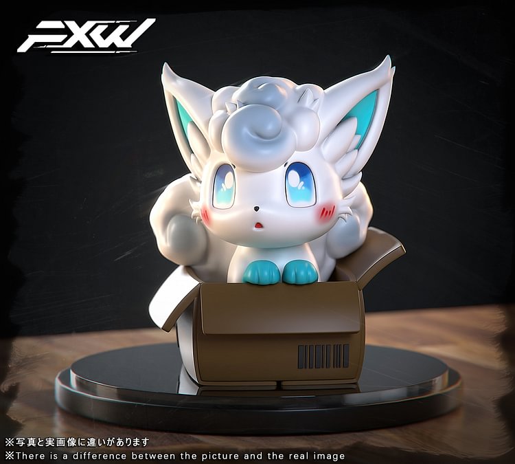 Fxw Studio - Pokémon Adoption Series Vulpix Statue(GK)-Statue Master