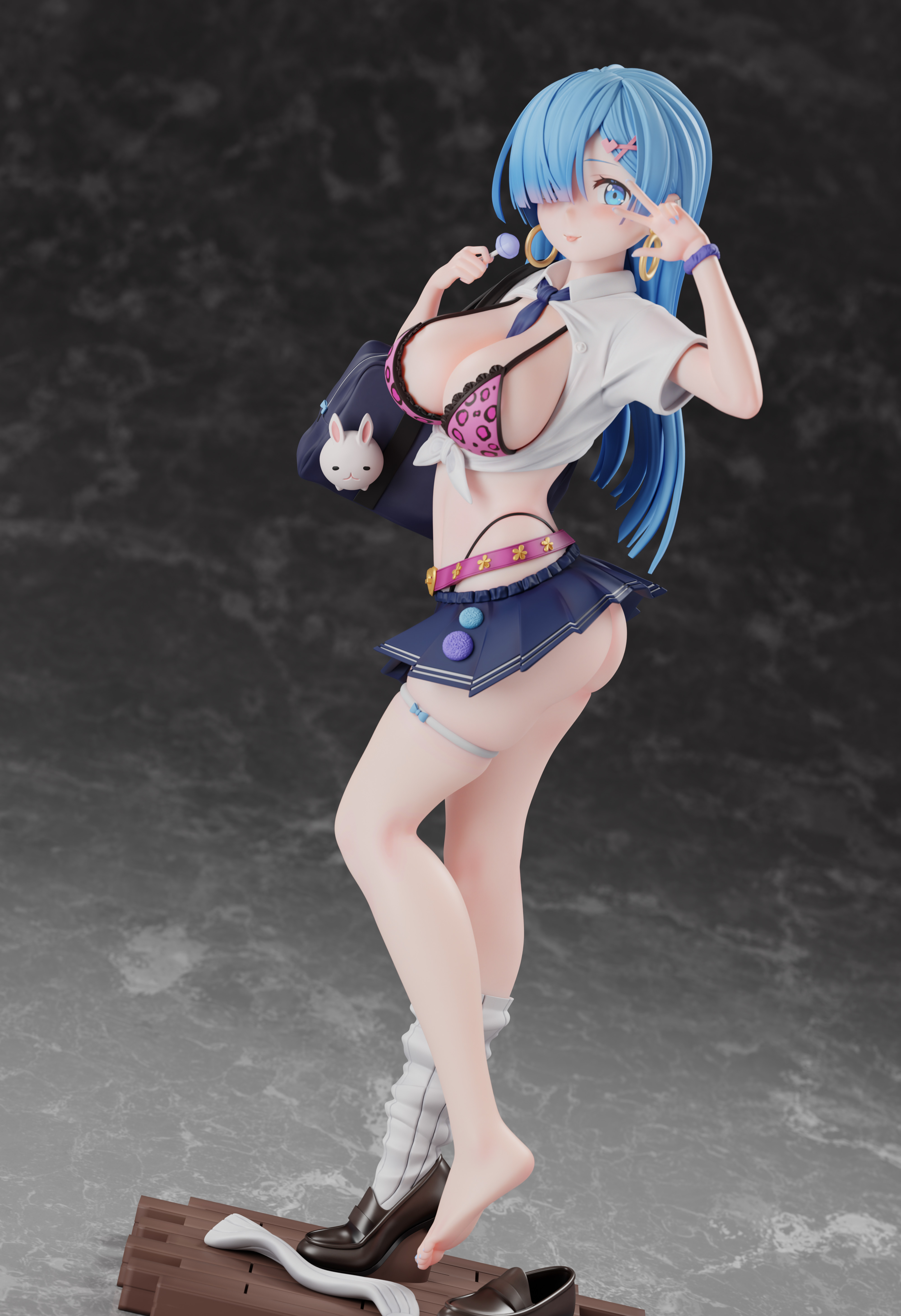 Thistles and thorns Studio - Re:ZERO - Starting Life Gyaru JK Rem & Ram 1/6 Statue(GK)