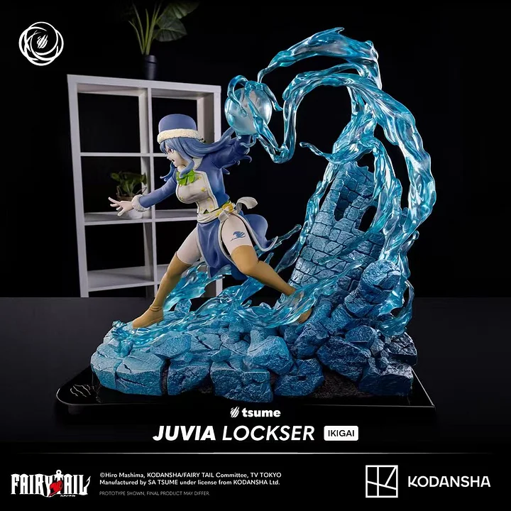 TSUME Studio - 1/6 Scale Gray Fullbuster and Juvia Lockser Statue 