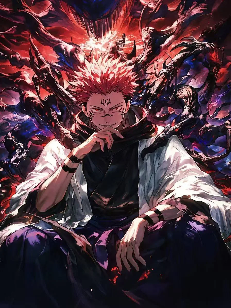  Xingkong Studio - Jujutsu Kaisen - Ryomen Sukuna 2.0 Decorative Painting