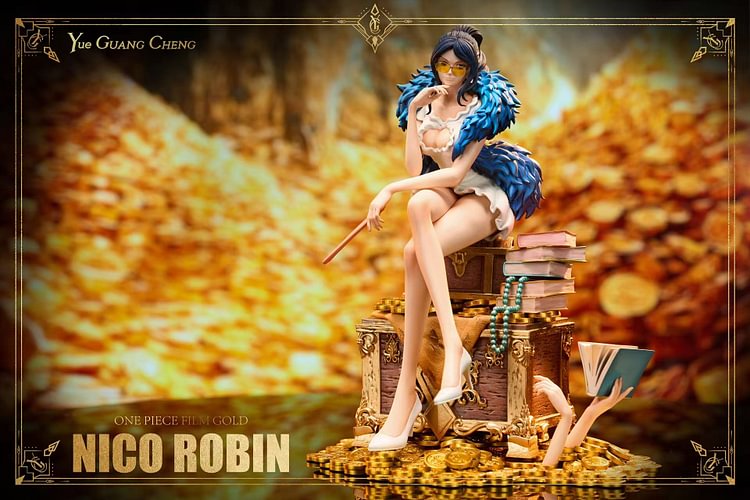 YUE GUANG CHENG Studio - ONE PIECE FILM GOLD Series #2 Nico Robin Statue(GK)