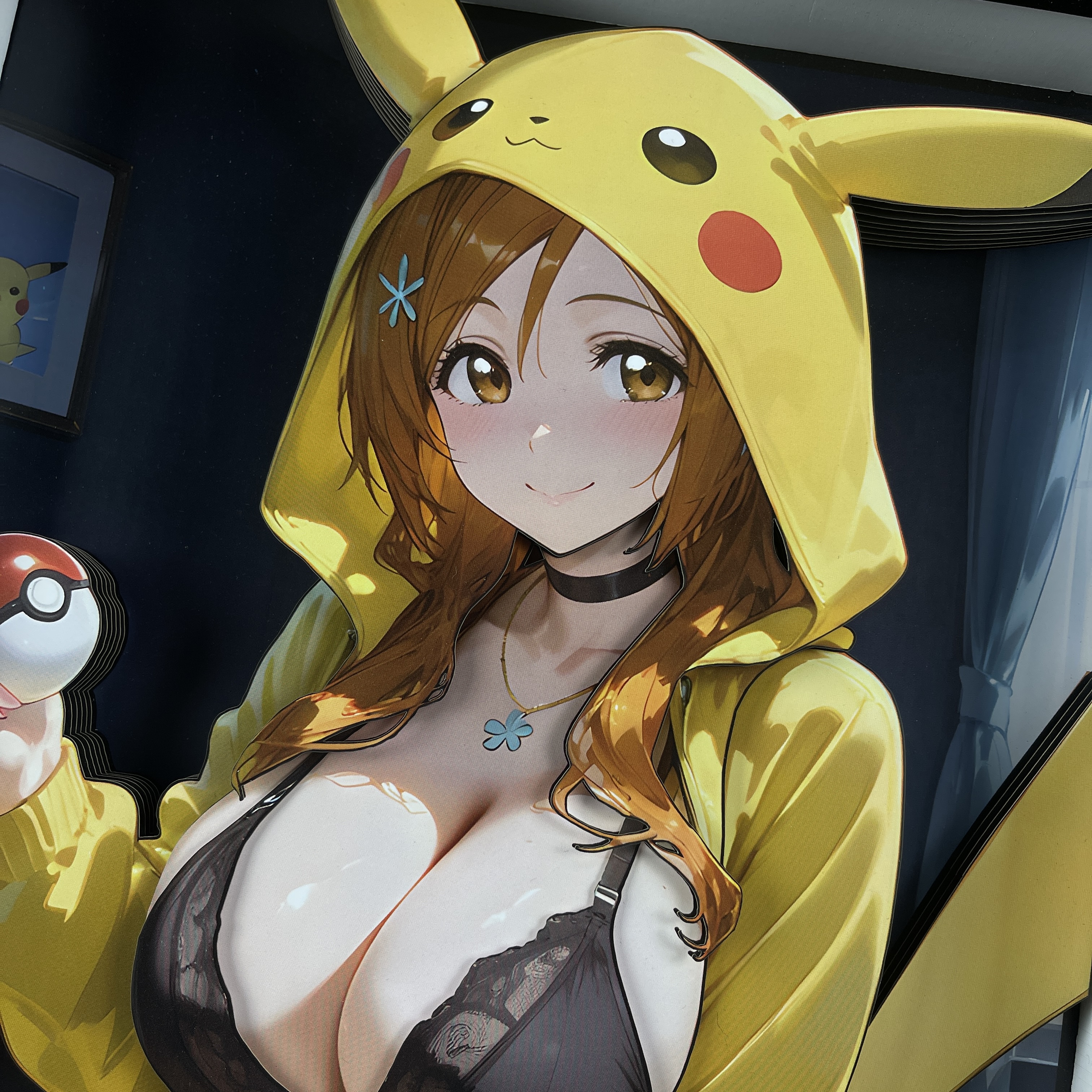 B&W Studio - BLEACH Pikachu Girls Series Decorative Art 02 Inoue Orihime KPCG-002/KPCGSlim-002 Scene