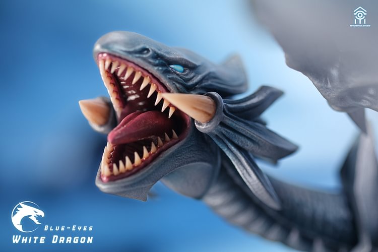 Aftershock Studio - Yu-Gi-Oh Blue-Eyes White Dragon & Red-Eyes Black Dragon Statue(GK)