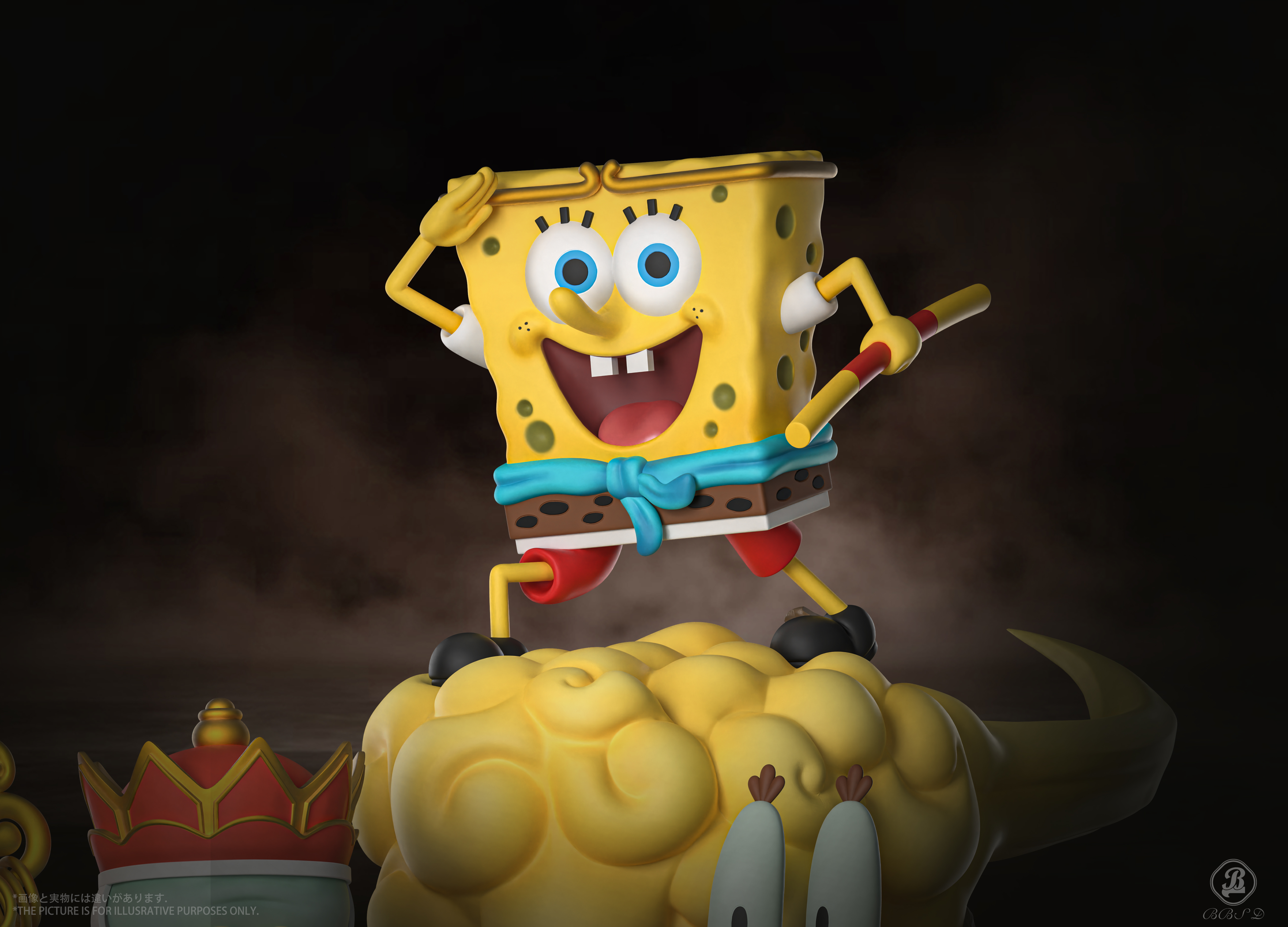 BBSD Studio - SpongeBob SquarePants SpongeBob COS Journey to the West Statue(GK)