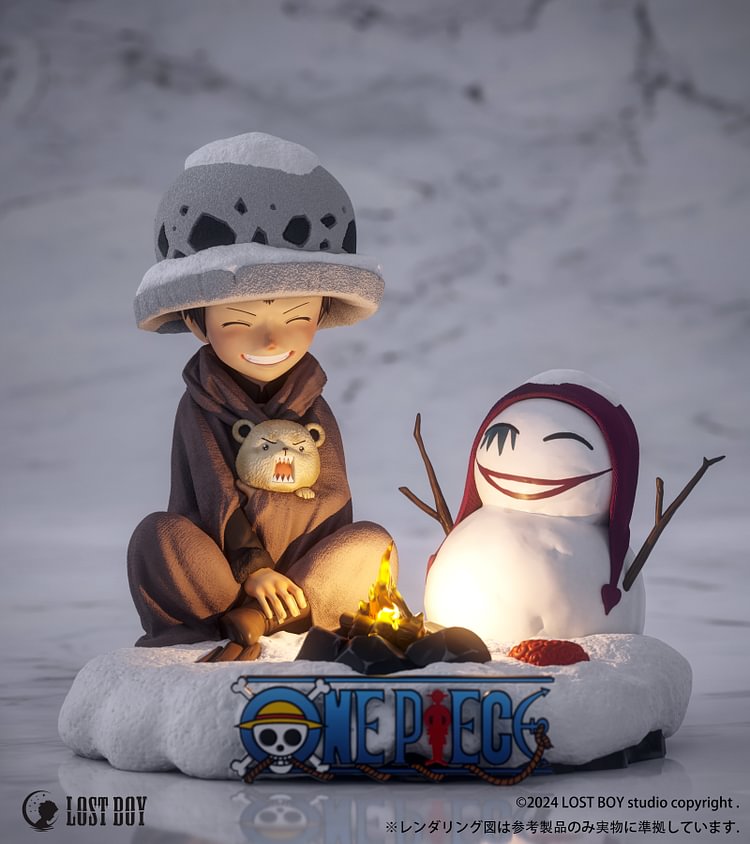 IN-STOCK LOST BOY Studio - One Piece Childhood Series 4th Trafalgar D. Water Law Statue(GK)