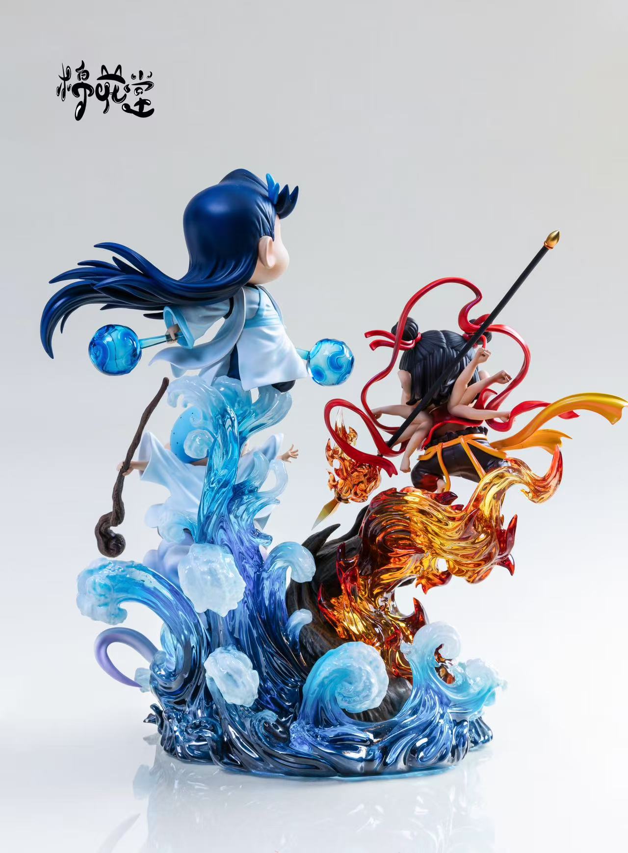 M.H.T Studio - Crayon Shin chan Shinnosuke Nohara & Masao Sato & Toru Kazama COS Fengshen Series Nezha Statue(GK)