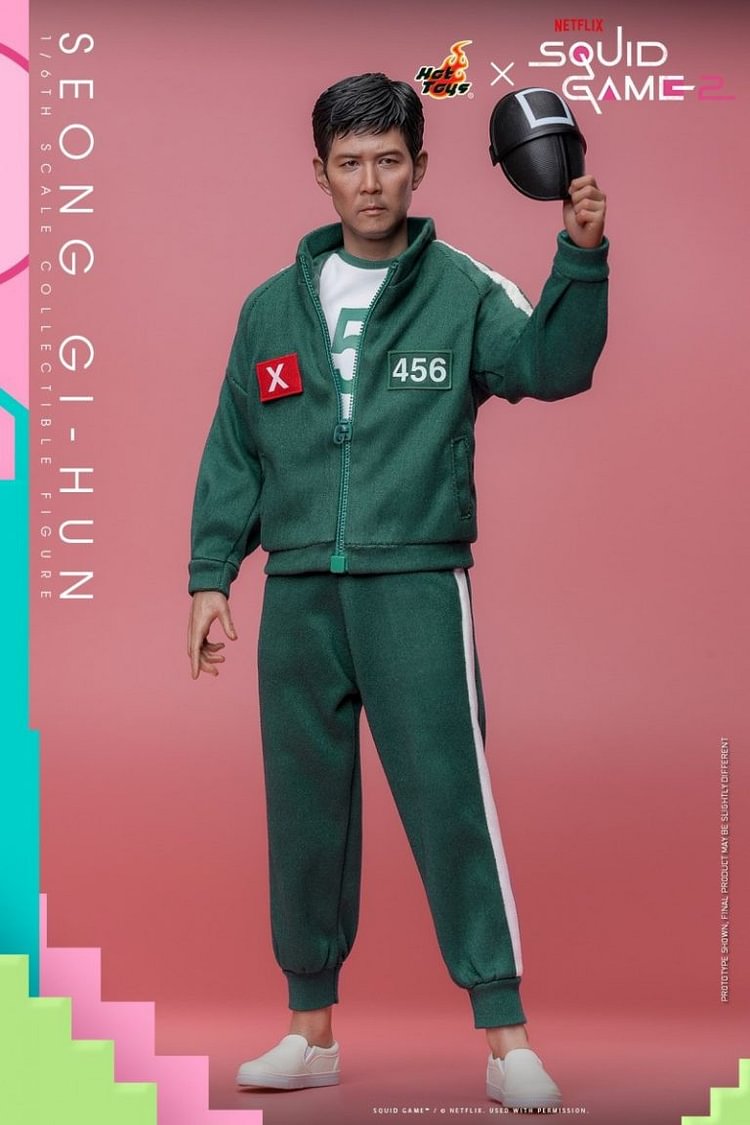 Hottoys - Squid Game 2 Seong Gi-Hun Collectible Figure TMS153 (Licensed) Bust 1/6 Statue(GK)-Statue Master