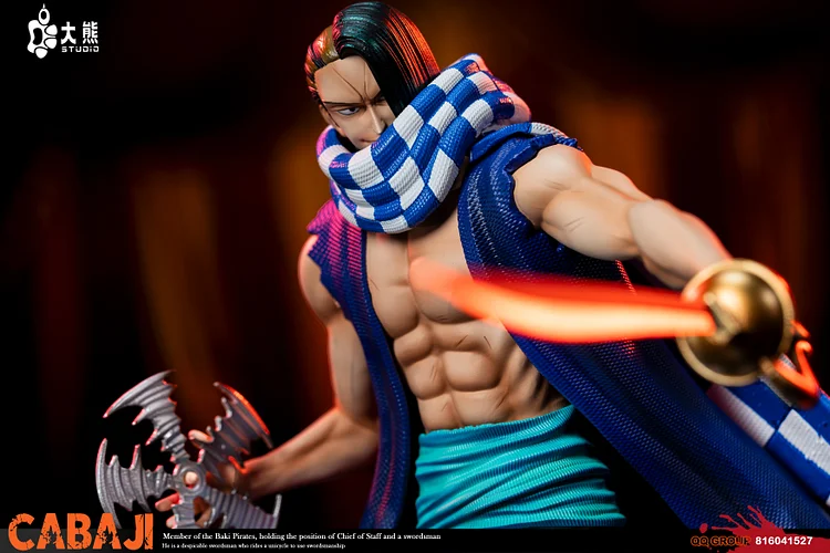 DX Studio - One Piece Buggy Pirates Mohji & Cabaji Statue(GK)-Statue Master