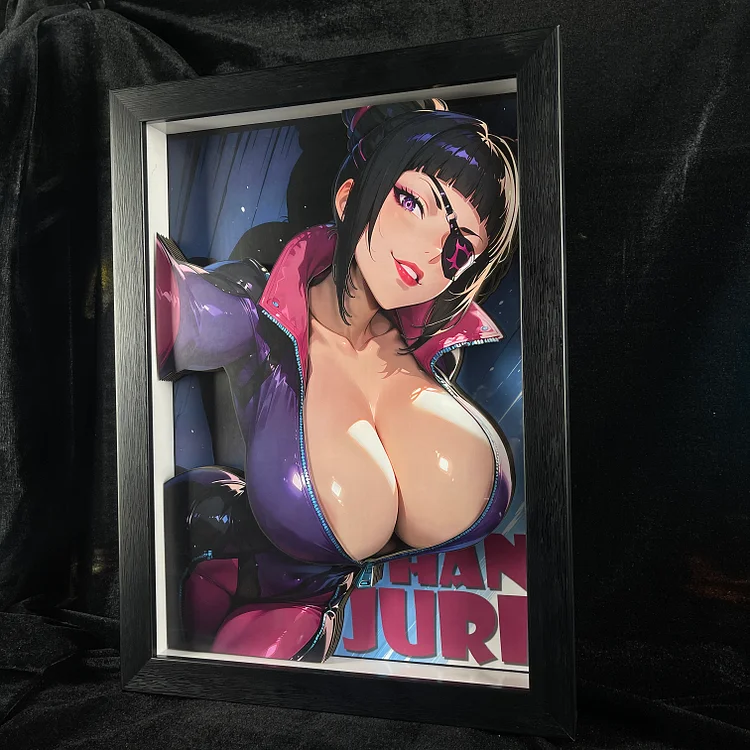 B&W Studio - Street Fighter Han Juri 3D Decorative Paintings Scene (Adult 18+) KKRD-010