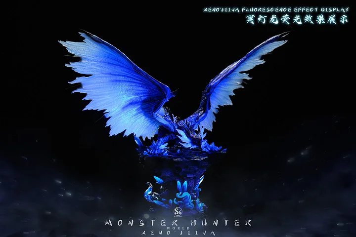 S6 Studio - Monster Hunter Xeno'jiiva with LED Statue 
