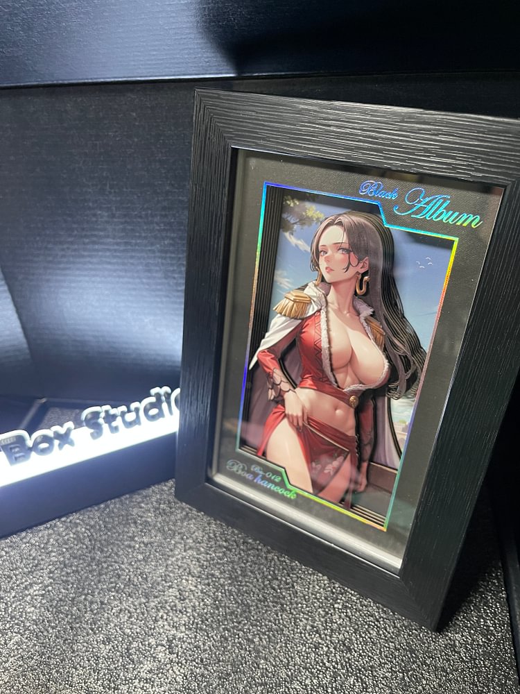 IN-STOCK Black Box Studio - One piece Decorative Frame of Boa Hancock Scene
