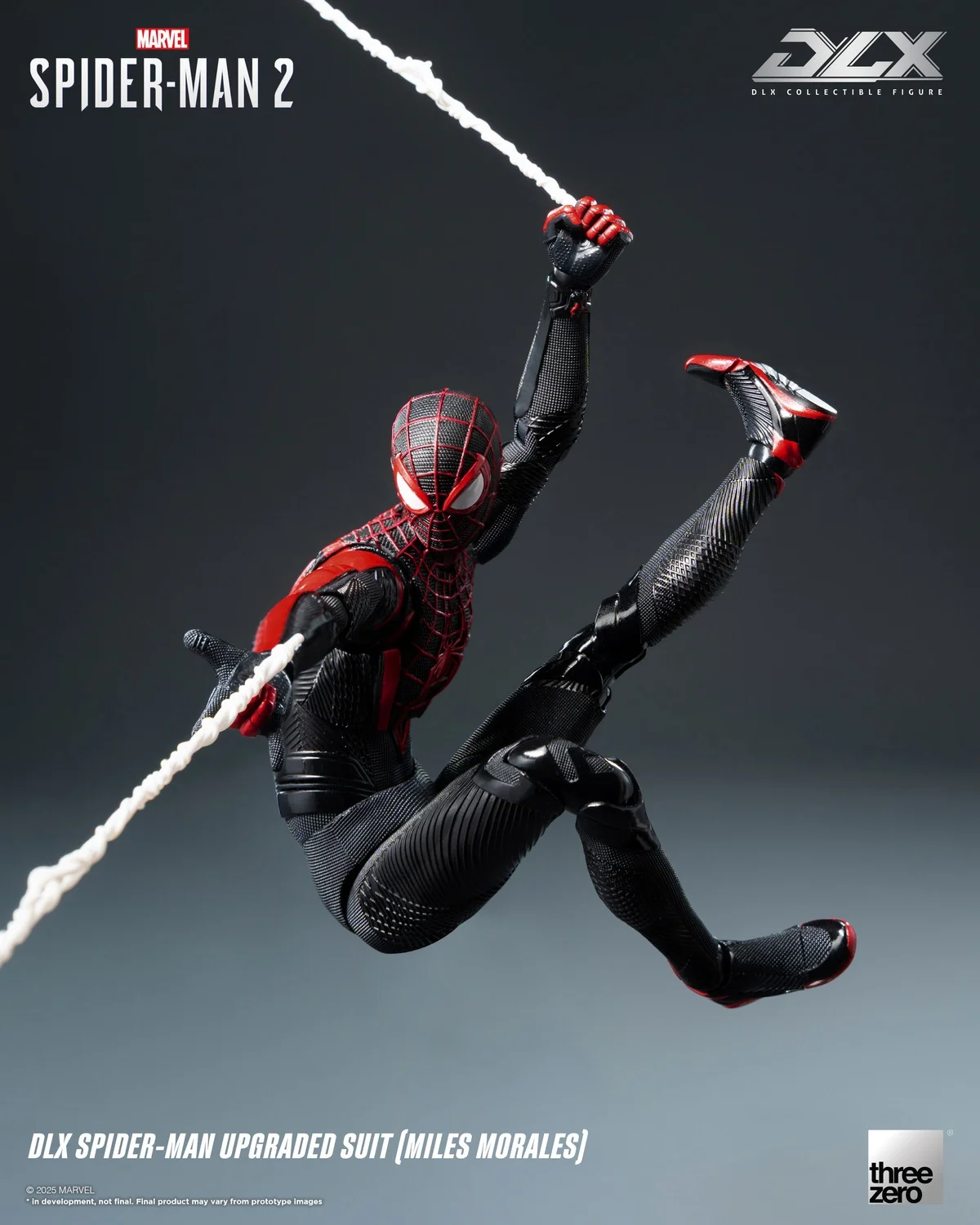 Threezero - Marvel’s Spider-Man 2 DLX Spider-Man Upgraded Suit (Miles Morales) 3Z09440C0 (Licensed)Statue 