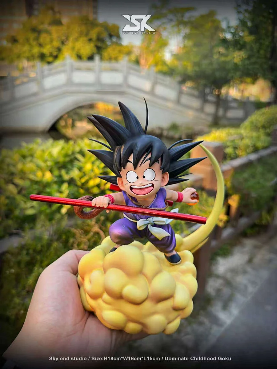 Sky End Studio - DRAGON BALL Cloud Kid Goku Statue 