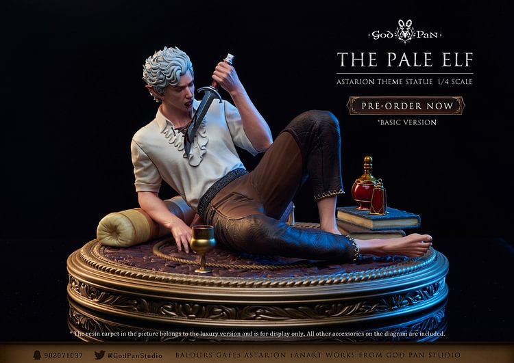 In-stock God Pan Studio - Baldur's Gate 3 Blood Man 1/4 Scale Statue(GK)(Adult 18+)