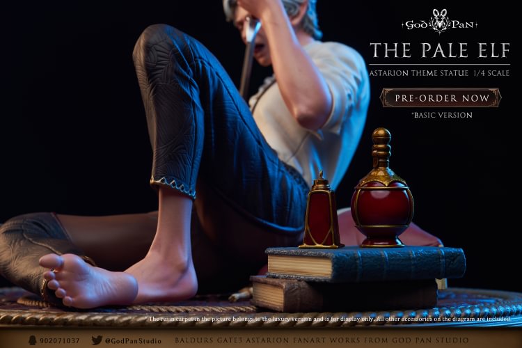 In-stock God Pan Studio - Baldur's Gate 3 Blood Man 1/4 Scale Statue(GK)(Adult 18+)