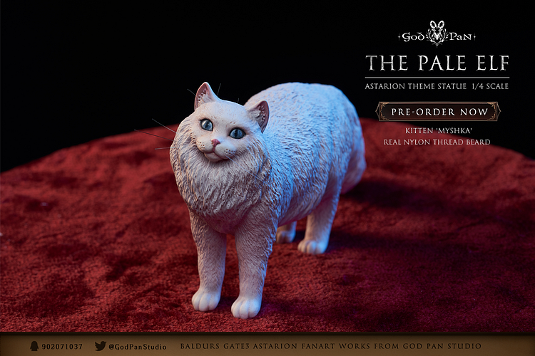 In-stock God Pan Studio - Baldur's Gate 3 Blood Man 1/4 Scale Statue(GK)(Adult 18+)