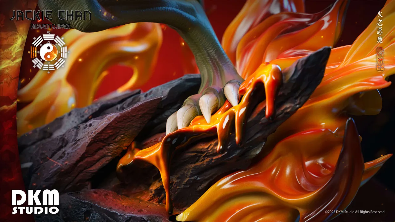 DKM Studio - Jackie Chan Adventures Shendu Statue